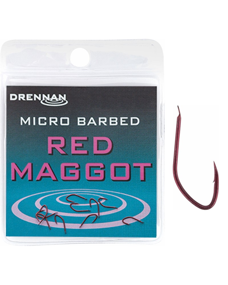 Haczyki Drennan Red Maggot rozmiar 16 10szt.