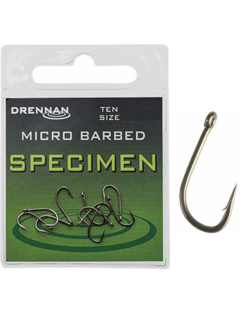 Haczyki Drennan Specimen rozmiar 10 10szt.