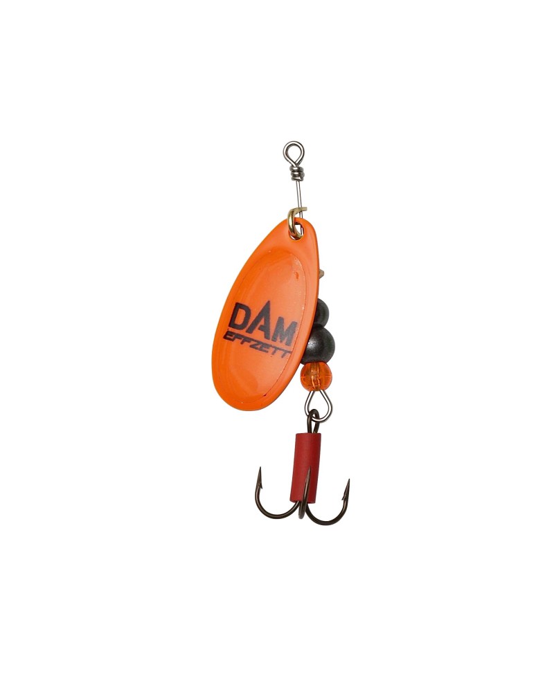 Błystka obrotowa Effzett Fluo Spinner 1 3g Sinking Orange