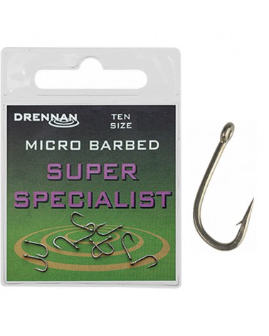 Haczyki Drennan Super Specialist rozmiar 8 10szt.