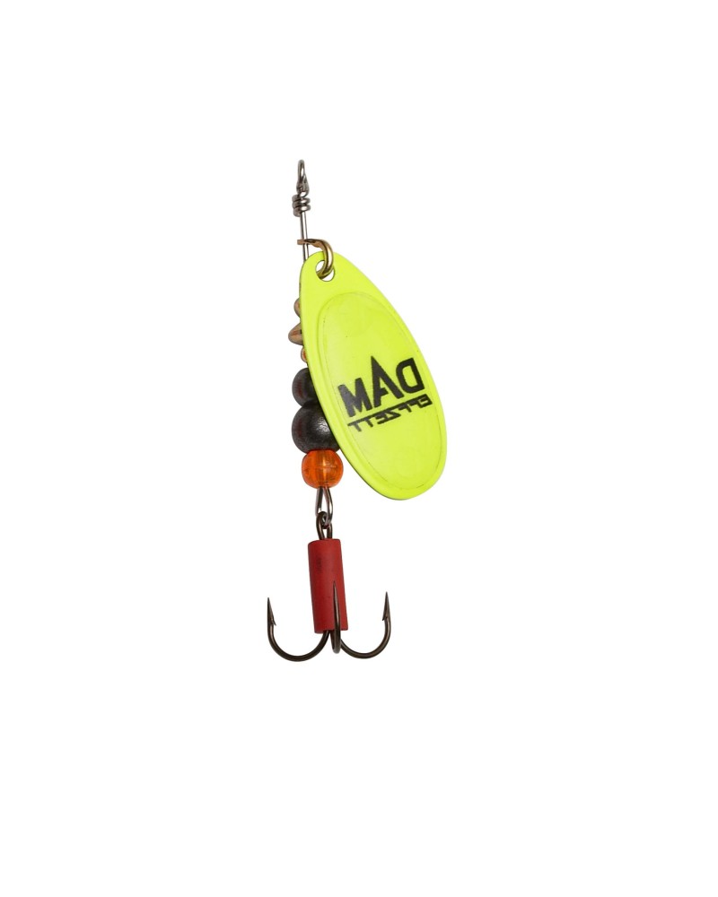 Błystka obrotowa Effzett Fluo Spinner 1 3g Sinking Yellow