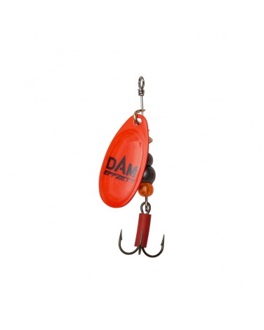 Błystka obrotowa Effzett Fluo Spinner 2 4g Sinking Red