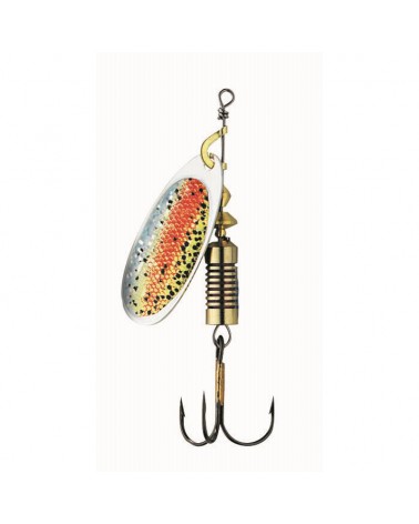 Błystka obrotowa Effzett Nature 3D Spinner 1 3g Sinking Rainbow Trout