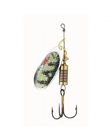 Błystka obrotowa Effzett Nature 3D Spinner 2 4g Sinking Perch