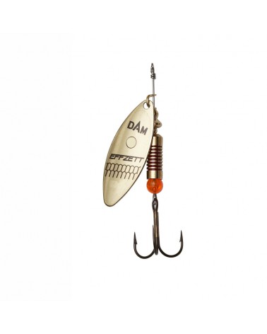 Błystka obrotowa Effzett Predator Spinner 2 7g Sinking Gold
