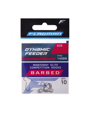 Haczyki Flagman Mantaray Dynamic Feeder rozmiar 18 10szt.