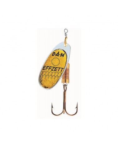 Błystka obrotowa Effzett Standard Spinner 2 4g Sinking Reflex Gold