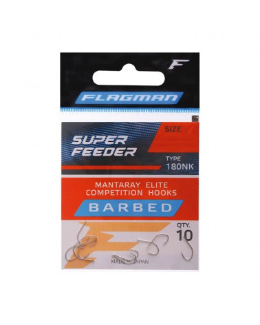 Haczyki Flagman Mantaray Super Feeder rozmiar 16 10szt.