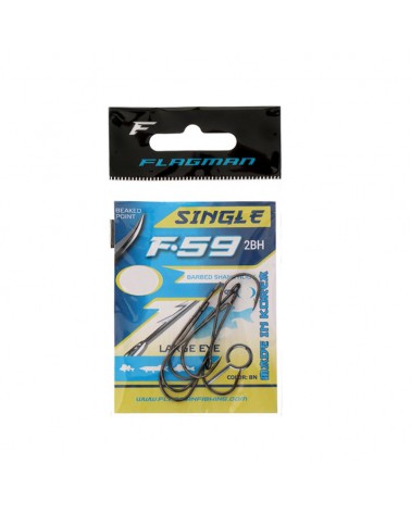 Haczyki Flagman do czeburaszki F-59-2BH rozmiar 4 8szt.