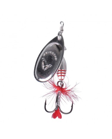 Obrotówka Savage Gear Rotex Spinner 2a 4g Matt Silver