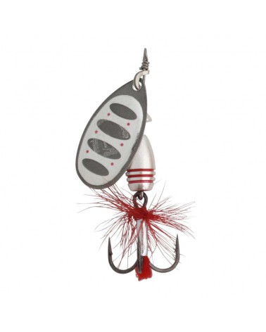 Obrotówka Savage Gear Rotex Spinner 3 8g Dirty Silver