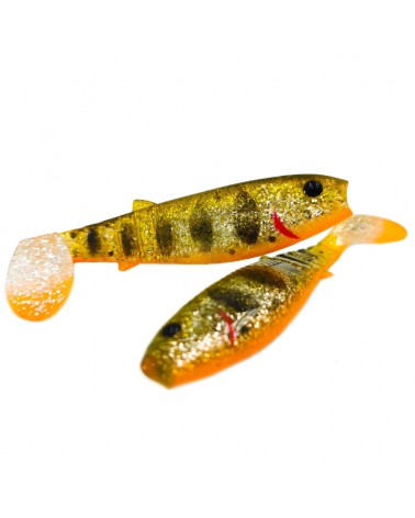 Cannibal Savage Gear 12.5cm 20g Olive Smolt UV