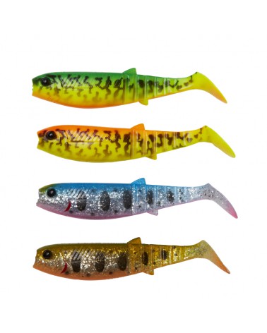 Guma Cannibal Savage Gear 6.8cm 3g Blue Pink Smolt UV