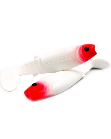 Guma Cannibal Savage Gear 6.8cm 3g Red Head
