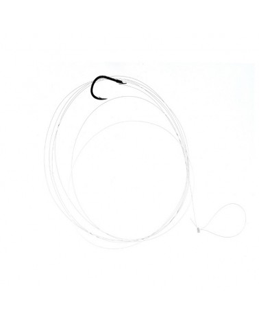 Haczyki z przyponem Flagman Carp roz. 16/0.12mm 90cm 7szt.