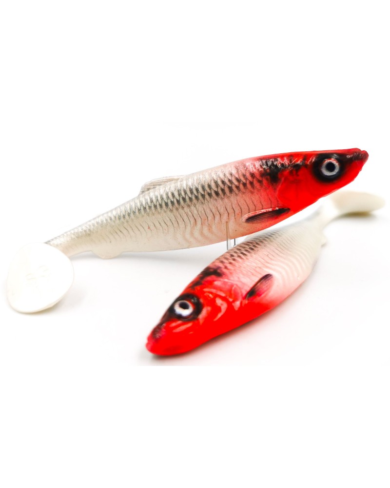Guma 4D Herring Shad Savage Gear 13cm 17g Red Head
