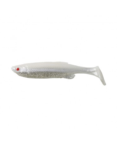 Guma 3D Fat Minnow Savage Gear T-Tail 7.5cm 5g White Silver
