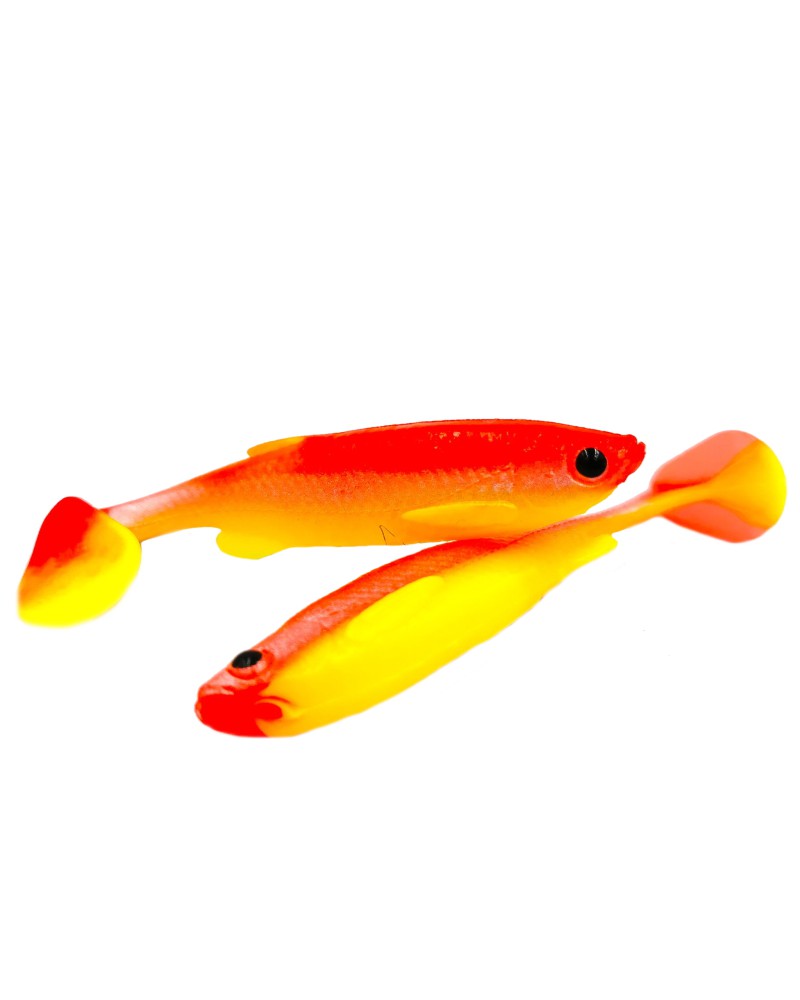 Guma 3D Fat Minnow T-Tail Savage Gear 10.5cm 11g YR Fluo