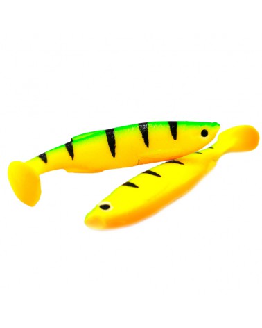 Guma 3D Bleak Paddle Tail Savage Gear 8cm 4g Fire Tiger