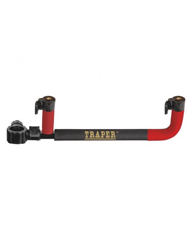 Uchwyt Traper Triple GST Click Red 40cm