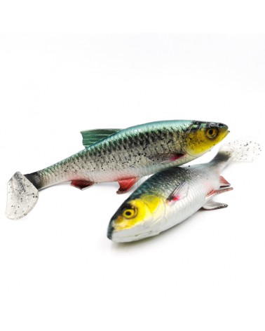 Guma 4D River Roach Savage Gear 18cm 70g Green Silver