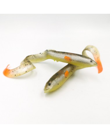 Guma Real Eel Savage Gear 15cm 12g Green Red Pearl Eel