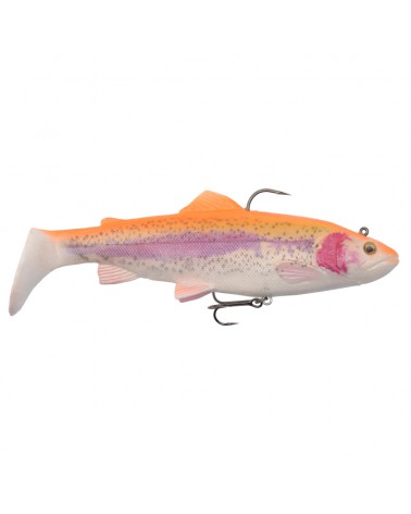 Guma 4D Trout Rattle Shad Savage Gear 12.5cm 35g MS Golden Albino