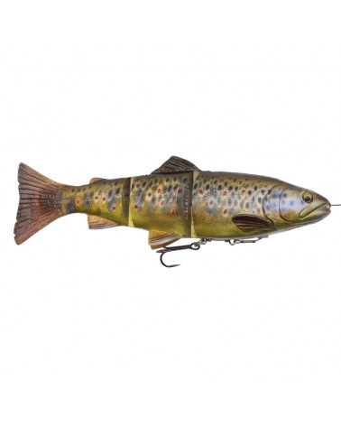Guma 4D Line Thru Trout Savage Gear 15cm 35g SS Dark Brown Trout