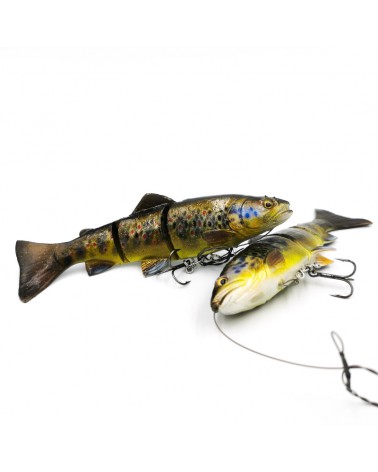 Guma 4D Line Thru Trout Savage Gear 15cm 35g SS Dark Brown Trout