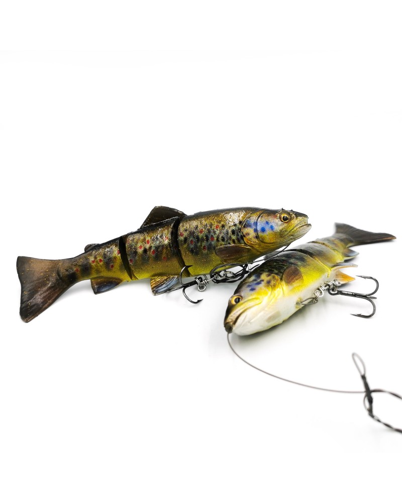 Guma 4D Line Thru Trout Savage Gear 15cm 35g SS Dark Brown Trout