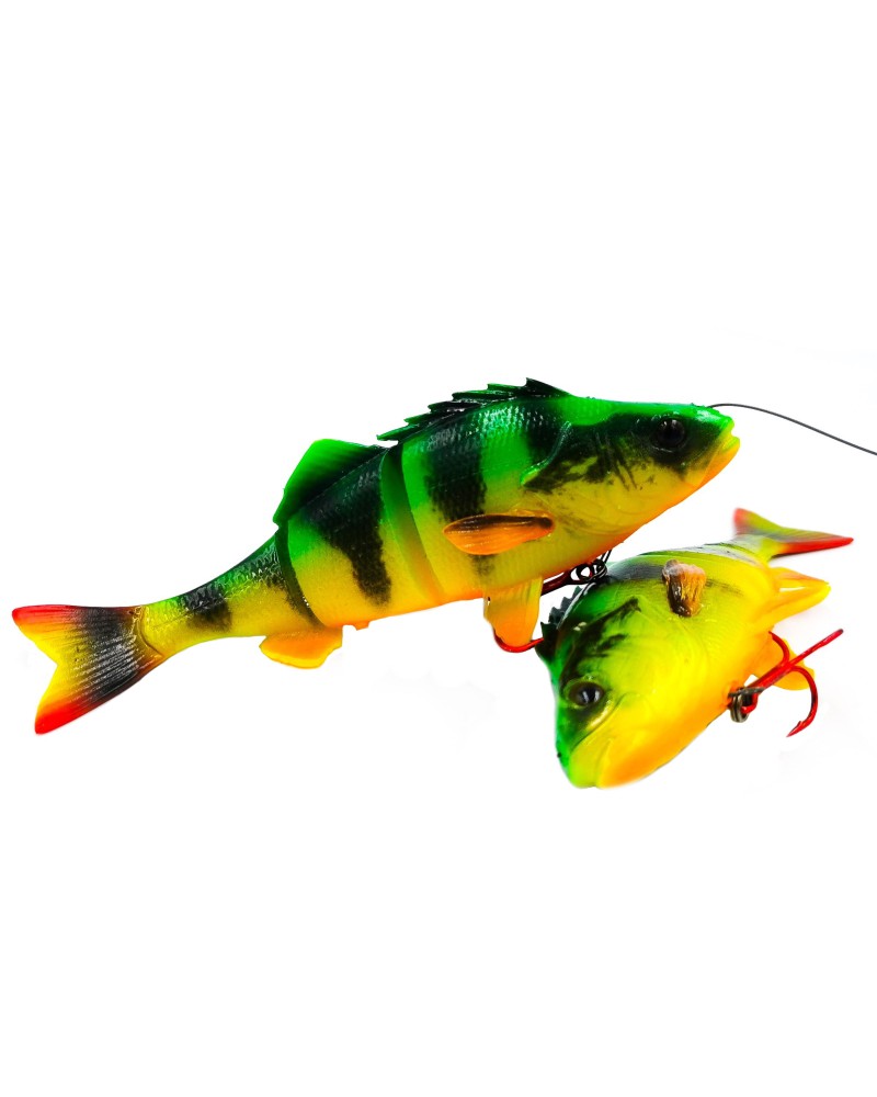 Guma 4D Line Thru Perch Savage Gear 17cm ss 63g Firetiger