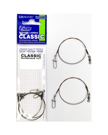 Przypon Classic Surfstrand Dragon 1x7 5kg 25cm