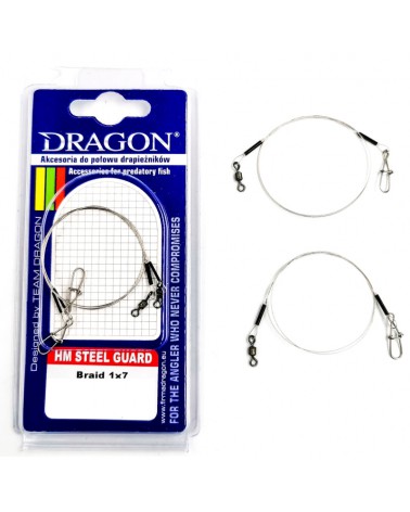Przypon HM 1x7 Steel Braid Momoi Dragon 9kg 30cm 2szt.