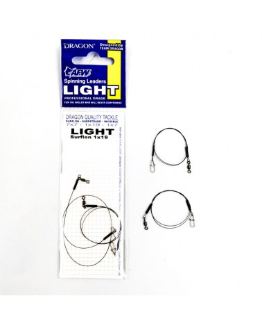 Przypon Light Surflon 1x19 Dragon 5kg 25cm