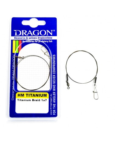 Przypon HM Titanium Ti-Braid Dragon 7kg 30cm