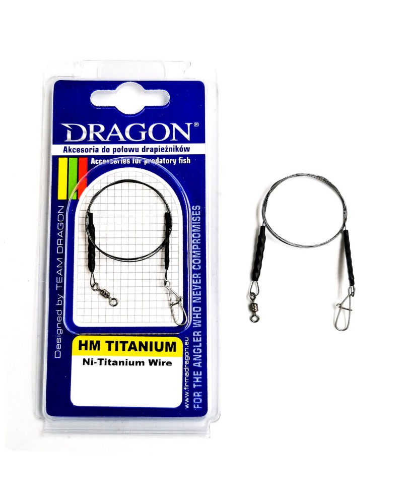 Przypon HM Ni-Titanium Wire Dragon 15kg 30cm