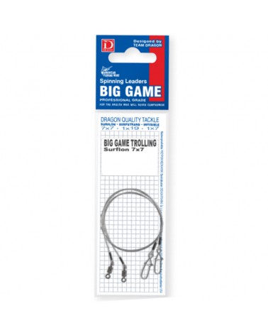 Przypon Big Game Troll 7x7 Surfstrand A.F.W. Dragon 30kg 60cm