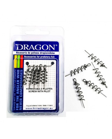 Korkociąg z pilotem Dragon S