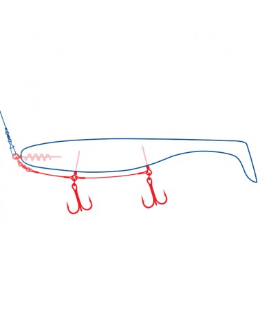 Systemik do zbrojenia gum Dragon 27kg 15cm 2x 3/0