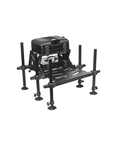 Kosz / siedzisko wyczynowe Traper GST Pro Black
