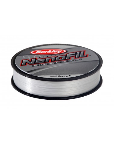 Plecionka Berkley Nanofil Clear Mist 0,12mm 125m - biała