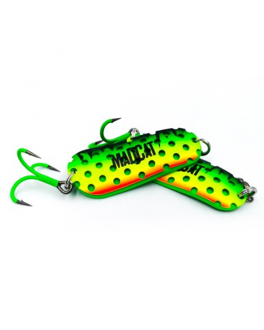Wahadłówka Madcat A-Static Twin Turbine Spoon 3/0 110g Firetiger UV