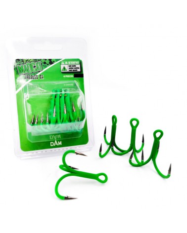 Kotwice Madcat A-Static Treble 6x Hook 3/0 4szt.
