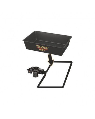 Uchwyt / ramka do kuwety 32x23cm Traper D25/30/36mm