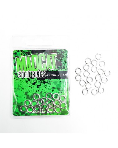 Kółka łącznikowe Madcat Solid Rings 9mm 20szt.