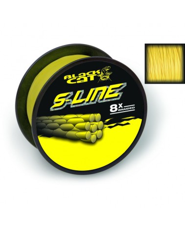 Plecionka Black Cat S-Line 180m 0.45mm