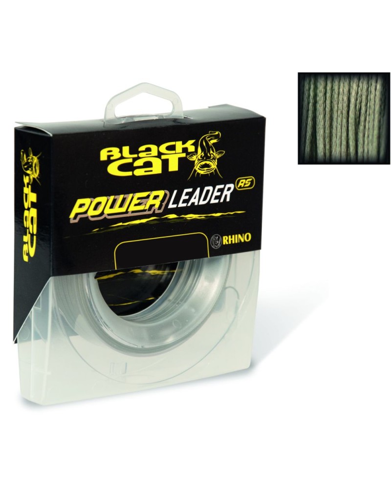 Plecionka Black Cat Power Leader 1.0mm 80kg 20m