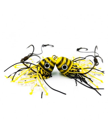 Przynęta na suma Black Cat Battle Teaser 160g yellow/black
