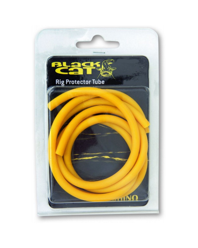 Rurka silikonowa Black Cat Rig Tube żółta 2x4mm 1m