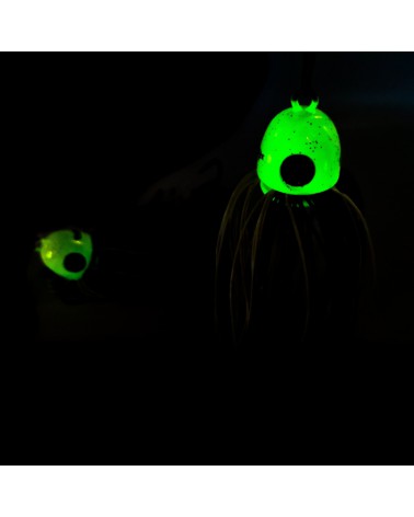 Przynęta na suma Black Cat Battle Teaser Silent 130g glow in the dark